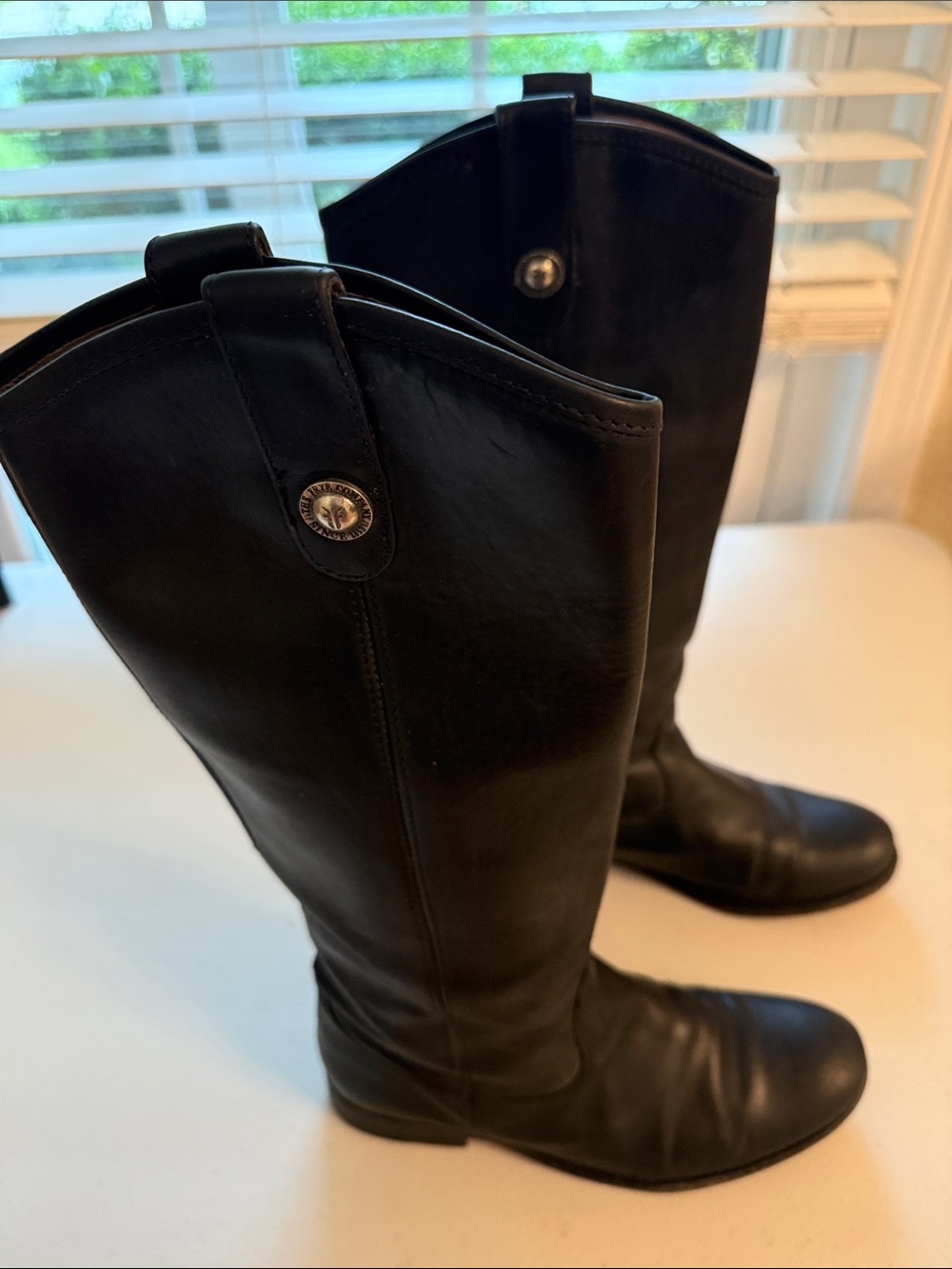 Frye Black Leather Women's Boots Size 6